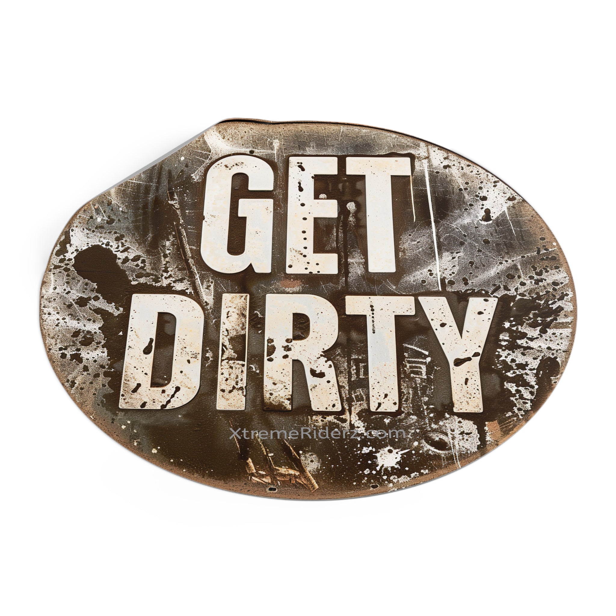 Get Dirty ATV- Xtreme Riderz - Round Vinyl Sticker